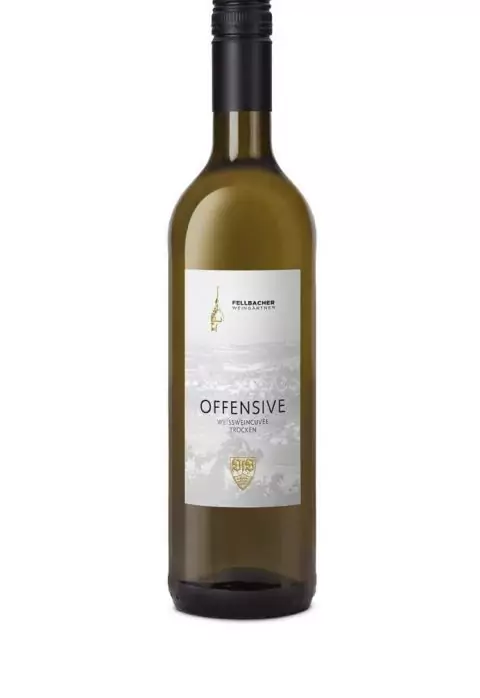 Weißwein-Cuvée “Offensive” trocken von Fellbacher Weingärtner eG