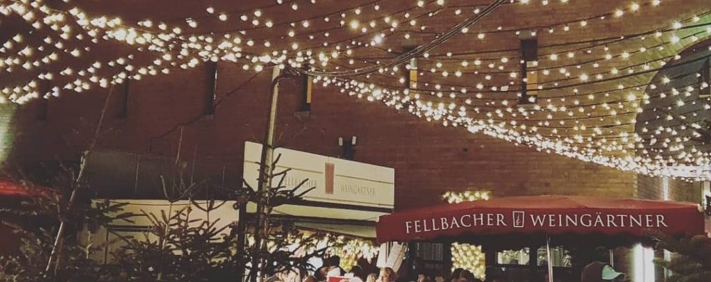 Bild vom Stan der Fellbacher Weingärtner auf dem Fellbacher Weihnachtsmarkt