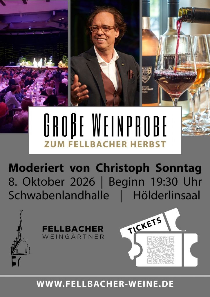 Große Weinprobe mit Christoph Sonntag - 08. Oktober 2026