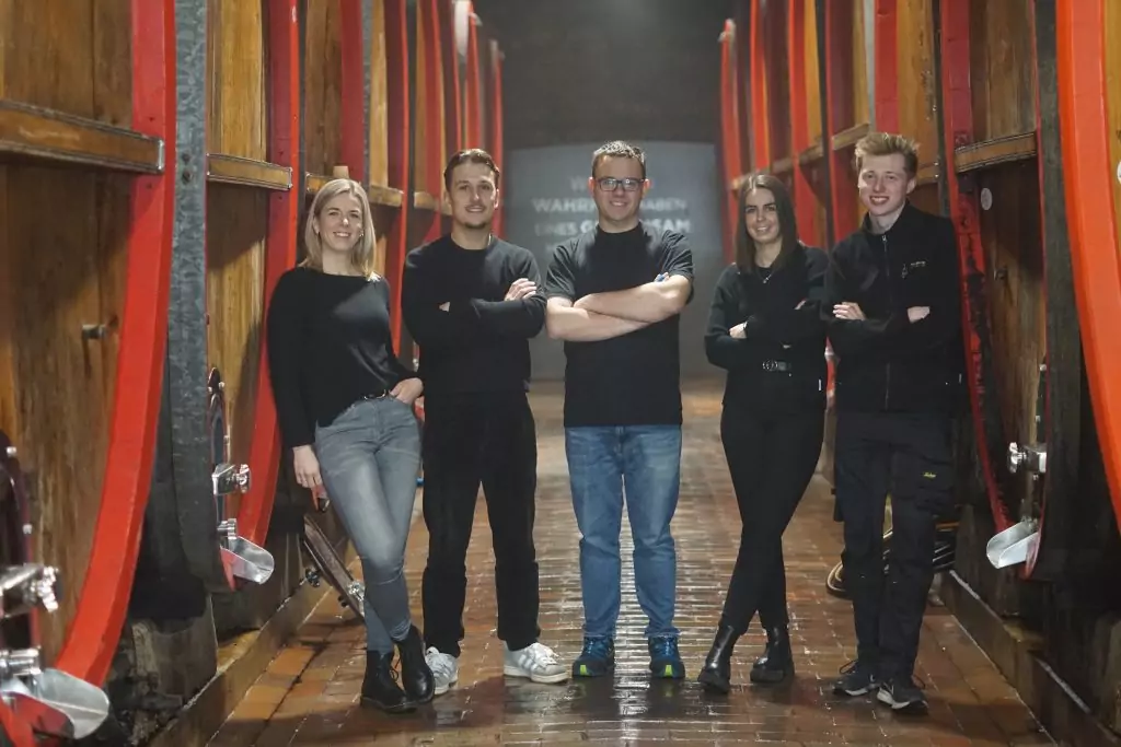Junge Winzer der Jungwinzerkooperation next
generation