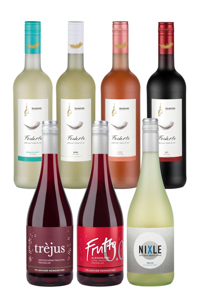 Flaschenabbildung Monatsangebot Januar der Fellbacher Weingärtner eG