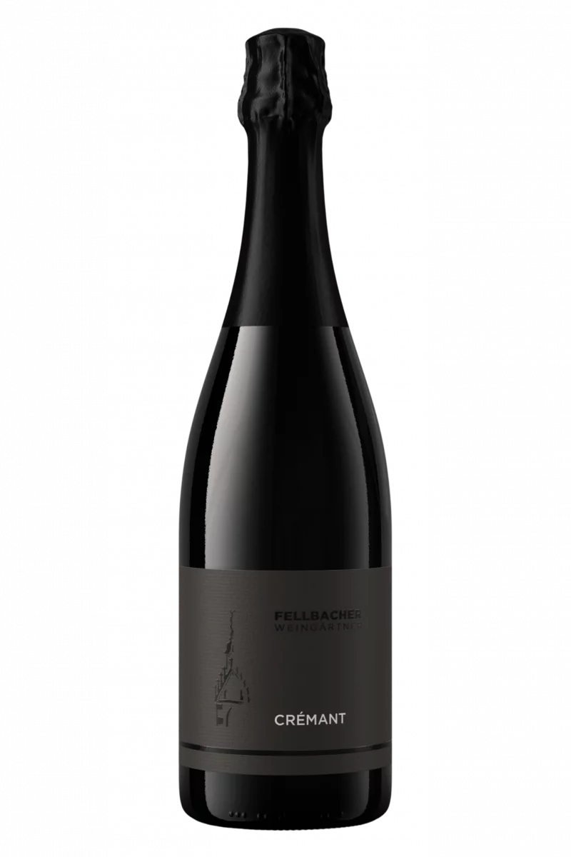 Flasche mit Crémant der Fellbacher Weingärtner eG