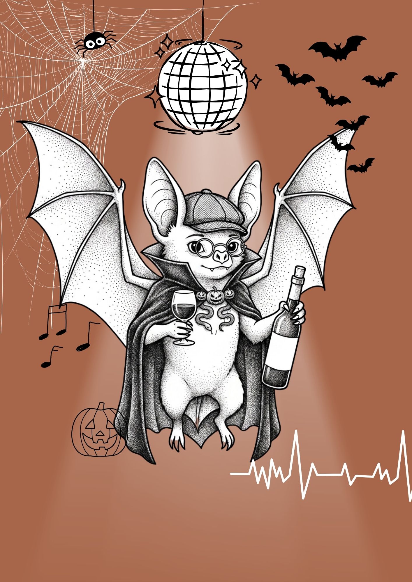Fear no viertele - Halloweinparty Fledermaus